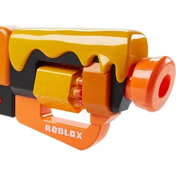 Nerf Roblox Adopt Me! Bees! Lever Action Dart Blaster Gun Zero Fuss Box! - Picture 5 of 6